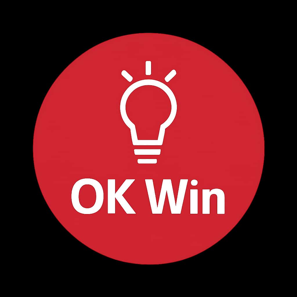 Icon representing best practices for OK Win.
