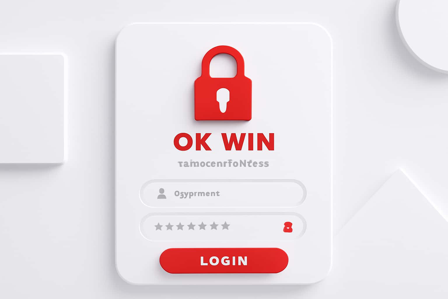 OK Win Account Access Interface