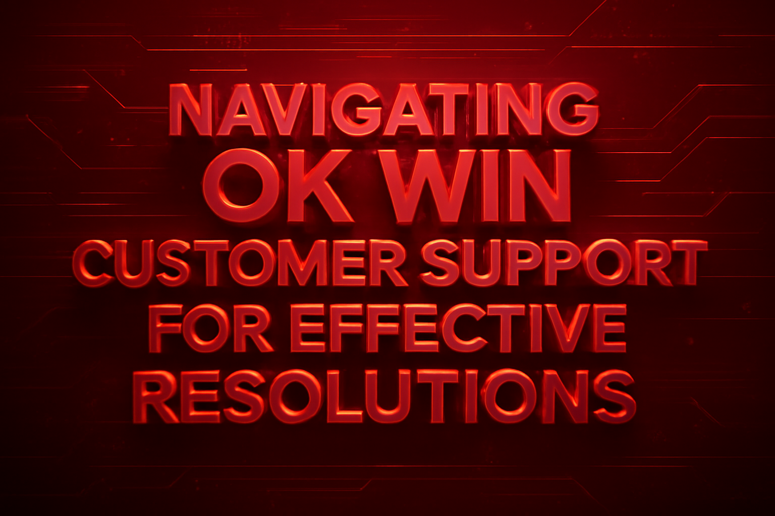 An informative scene representing the OK Win Notice Board with the title visible.