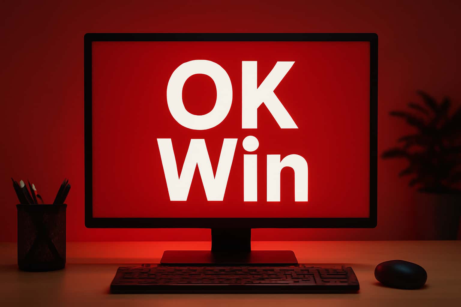 A visual representation of the OK Win Status dashboard featuring server updates and codes.