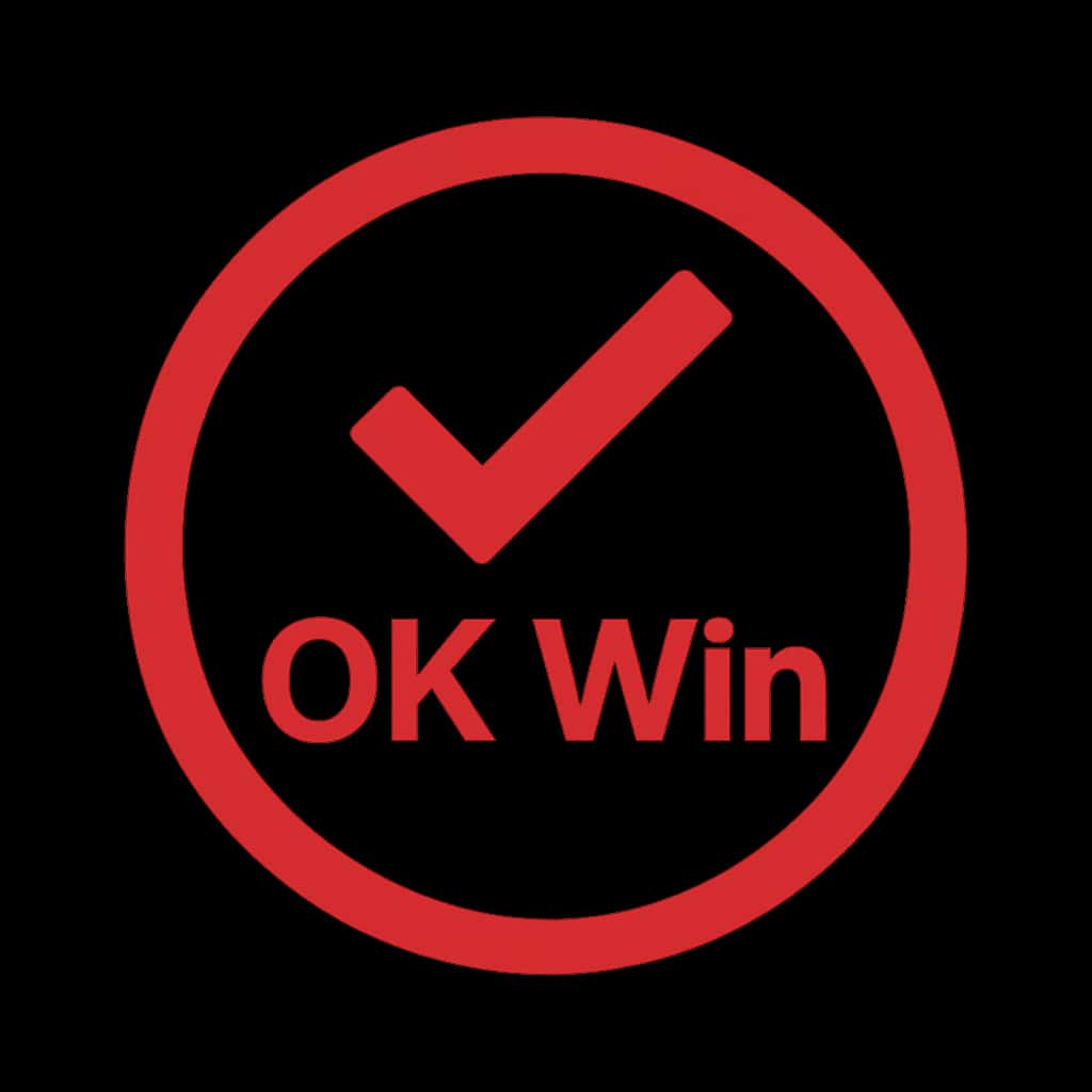Icon representing the OK Win Status as a guide.