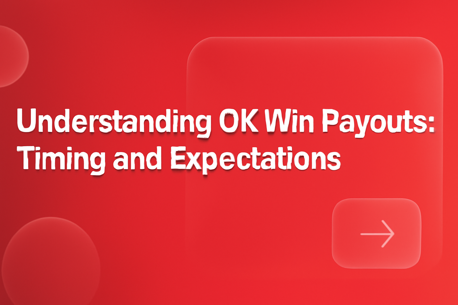 A professional illustration showing the title 'Guide to Secure OK Win Account' in a high-tech stylized format.